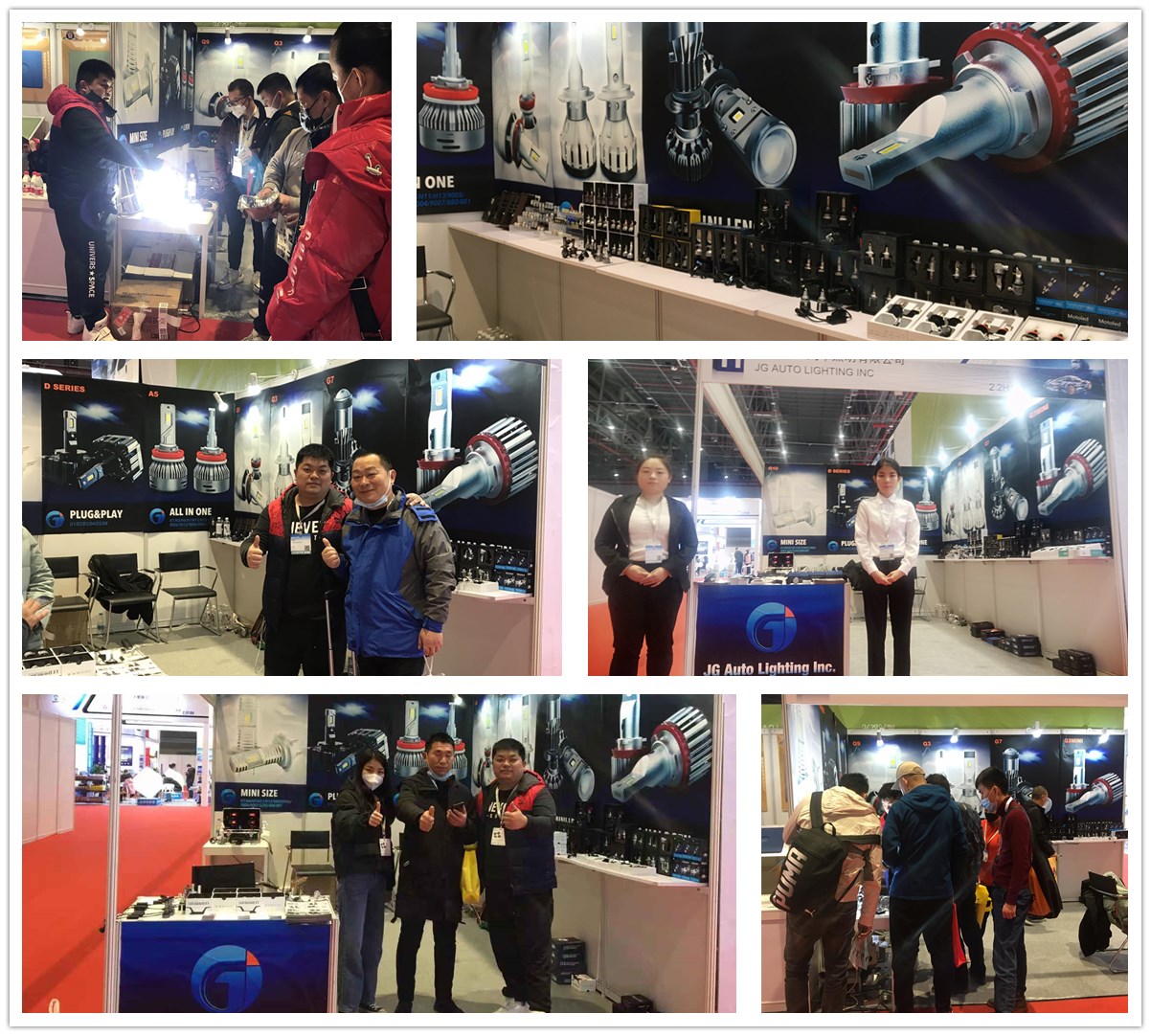 JG Auto Lighting INC Participate in Shanghai Frankfurt Exhibition