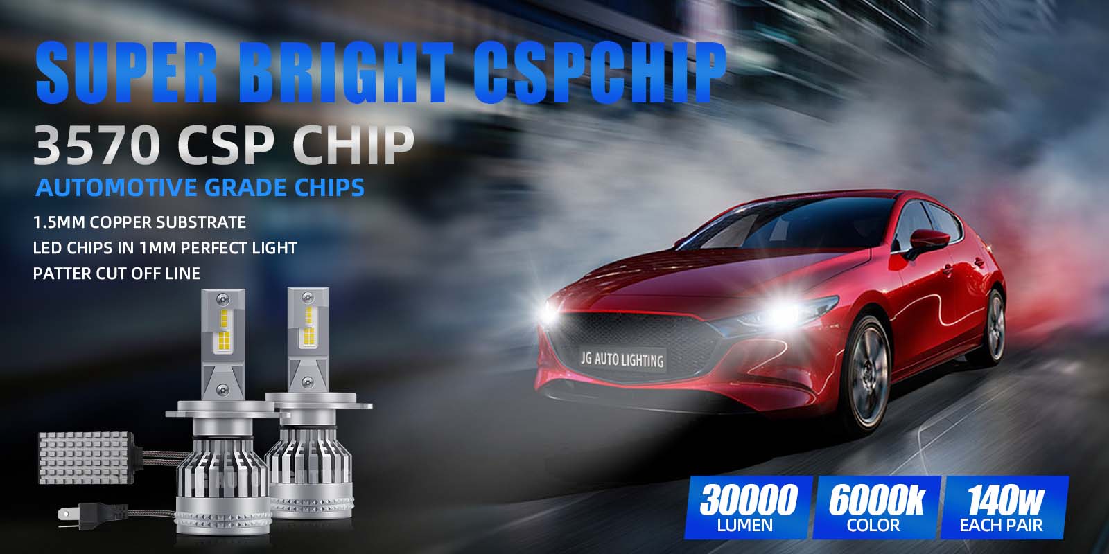 JG Q7 Auto Car Led Light H4 H1 H3 H7 Super Bright 110W Car Led Light Motorcycle Bulb H8 H9 H11 9005 9006 9012 Accessories Led