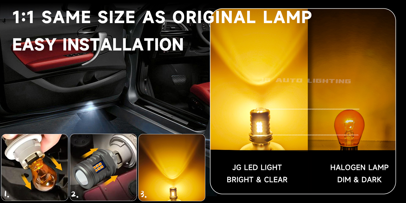 JG High power 27w T20 7443 led turning light bulb error free canbus car led turning light bulb no need external resistor JG High power 27w T20 7443 led turning light bulb error free canbus car led turning light bulb no need external resistor