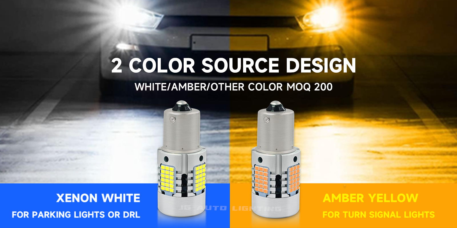 T20 7440 3156 3157 72SMD 1156 BA15S 1157 BAY15D 7443 White Amber 27W LED Bulb With Cooling Fan No Error Led Turn Signal Light