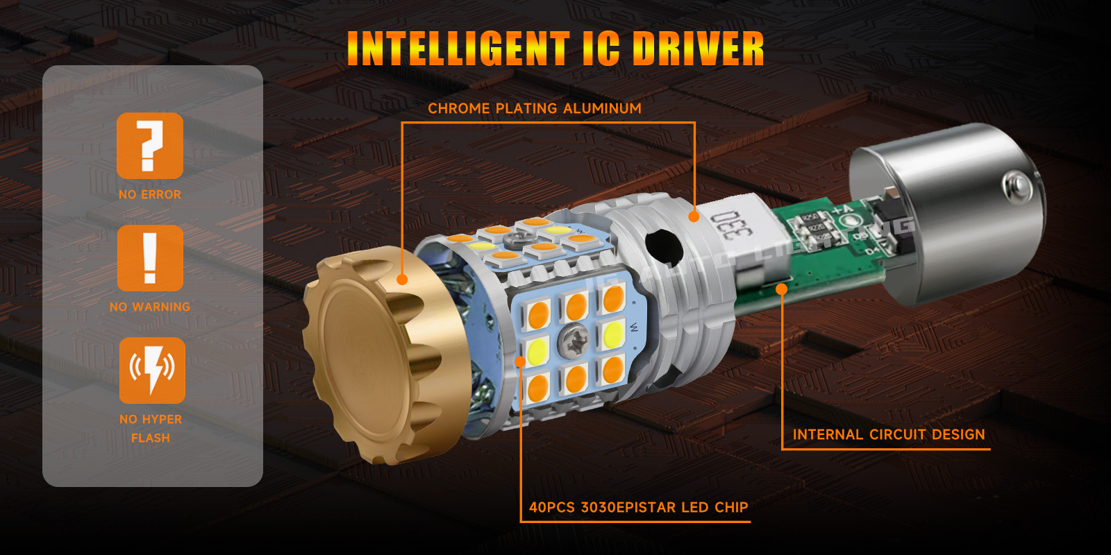 JG 1157 P21/5W Bay15D T20 Led 7443 3157 Car Turn Signal Bulbs Auto Reverse Brake 3030 32SMD Switchback 12V Car Led Light