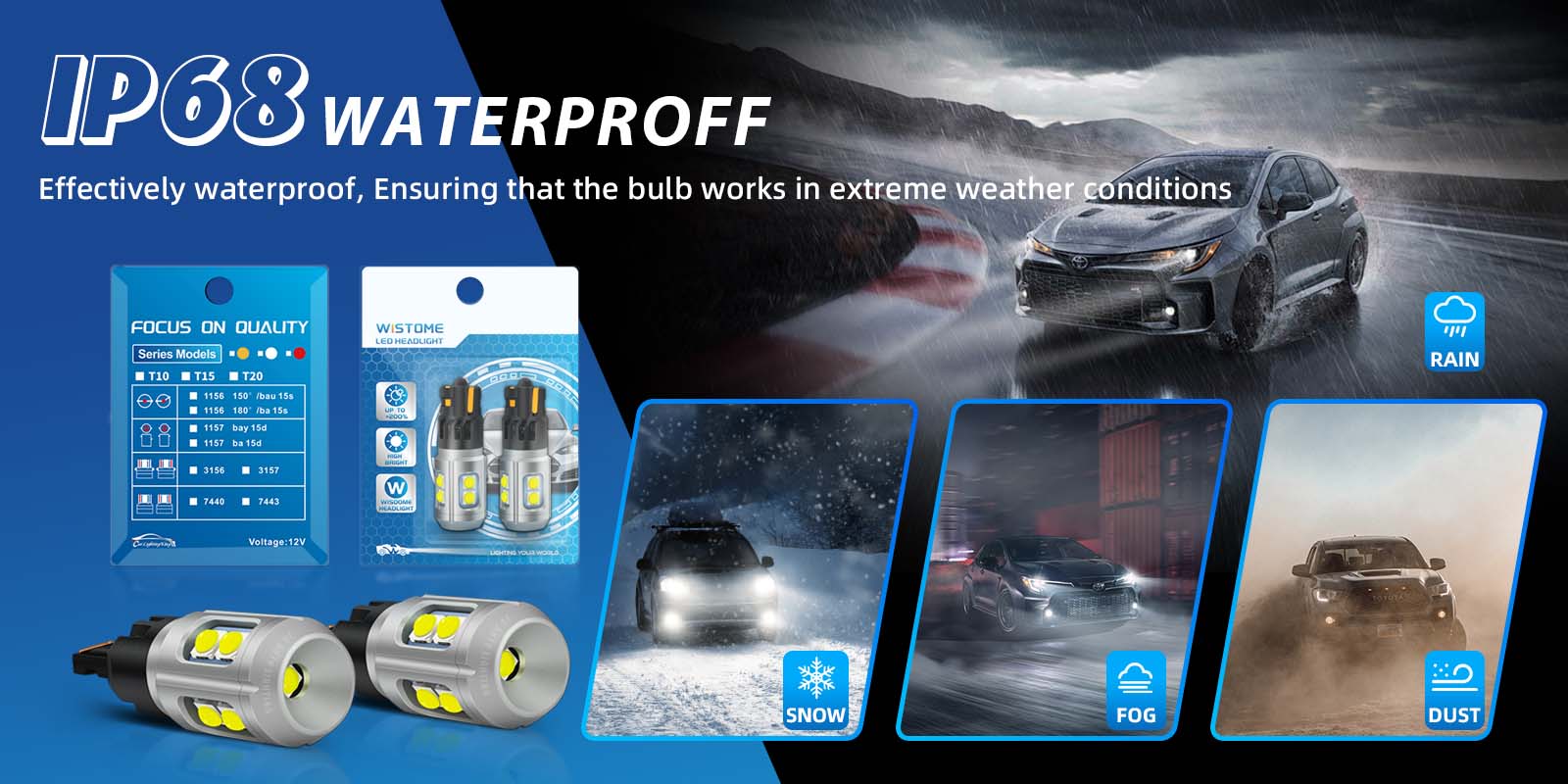 Super Bright 12V 24V T10 9SMD LED Reading Lights for Interior/Dome/Side/Parking Lighting