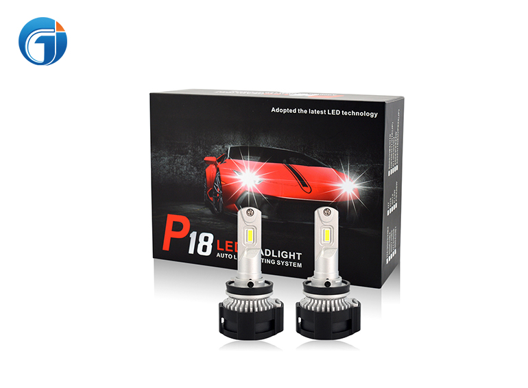 JG P18 Good Quality auto lighting system car 18000 lumen LED Headlight Bulbs H7 H4 H11 9005 9006 Car LED Headlight