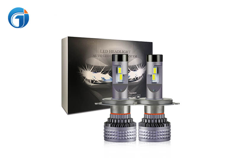 JG Q4 New design 20000 lumen 90w LED Canbus H11 H4 H7 9012 9005 9006 LED Headlight Bulbs for All Car
