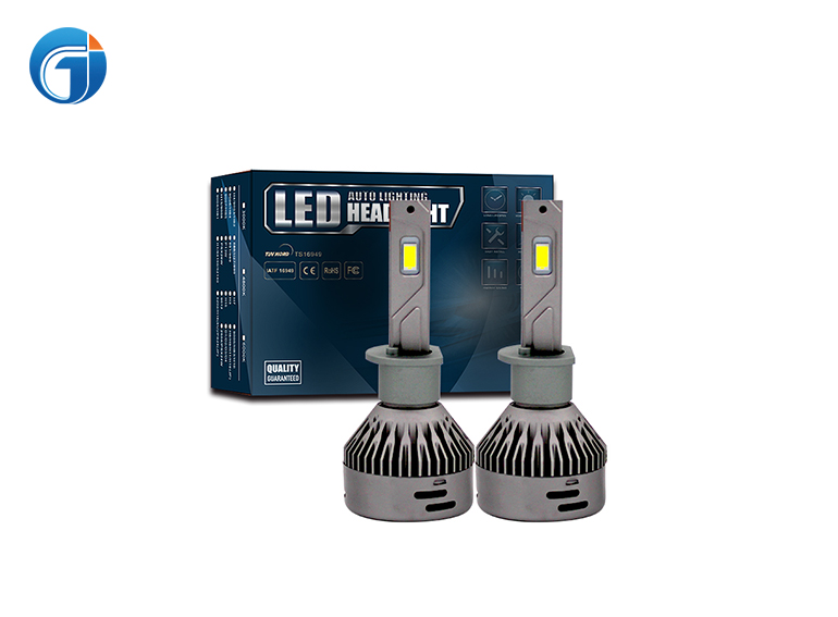 JG A5 LED CSP 7035 Chip LED head light with fan H1 H3 H7 H11 H13 880 9005 9006 9007 9012 led headlight bulb H4