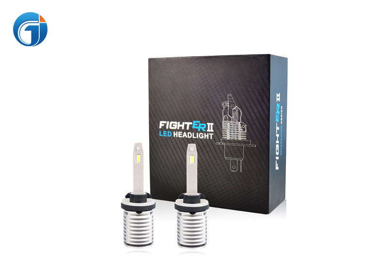 JG Q10 High power led auto headlight fanless CSP chip H4 H7 H11 car H13 9005 9006 9012 led headlight bulbs auto lighting system