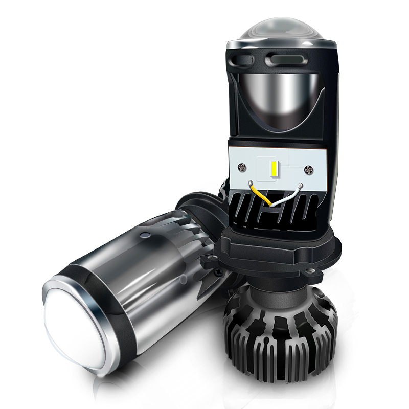 JG High power 90w double led headlamp mini h11 G1 lens h4 led projector lights headlights for car motorcycle