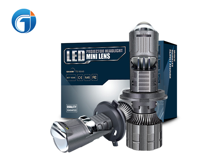 JG H7 Canbus Projector Mini LED Lens G8X LED light Bulb 50W bulb 20000lm high power H4 Hi/Lo Beam Car Headlight Bulb