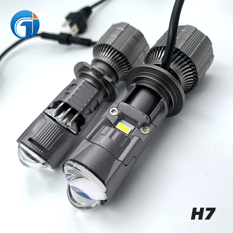 JG H7 Canbus Projector Mini LED Lens G8X LED light Bulb 50W bulb 20000lm high power H4 Hi/Lo Beam Car Headlight Bulb