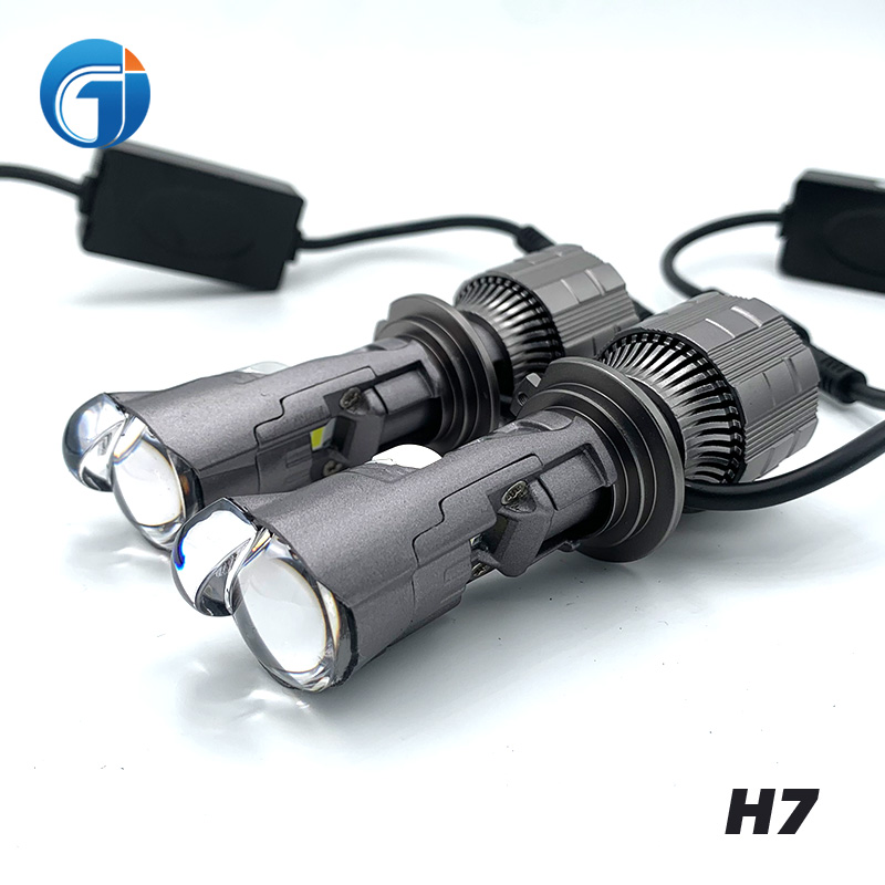 JG H7 Canbus Projector Mini LED Lens G8X LED light Bulb 50W bulb 20000lm high power H4 Hi/Lo Beam Car Headlight Bulb