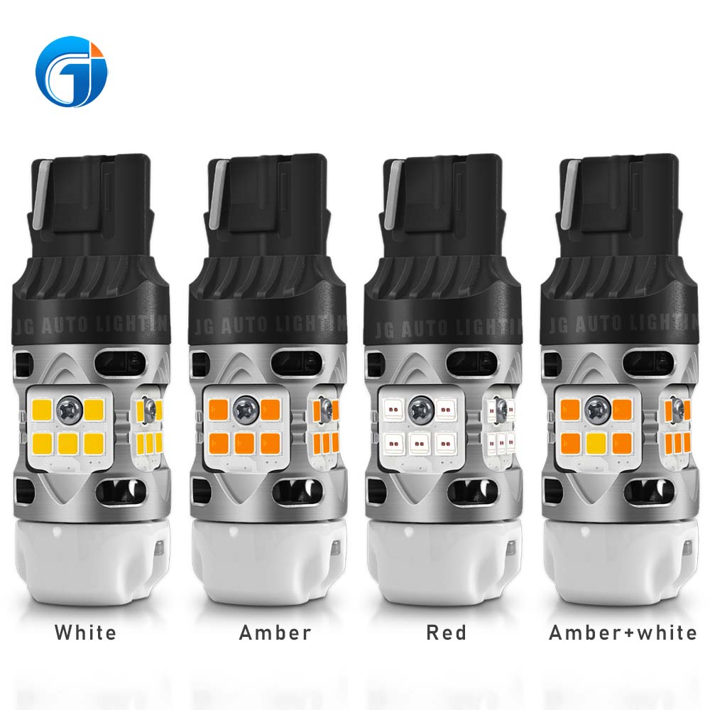 JG T3 Turn Signals Brake Light Led Bulb Strong Canbus 3030 20SMD 3156 3157 7440 7443 PY21W Switchback T20 Turn Signal Lamp