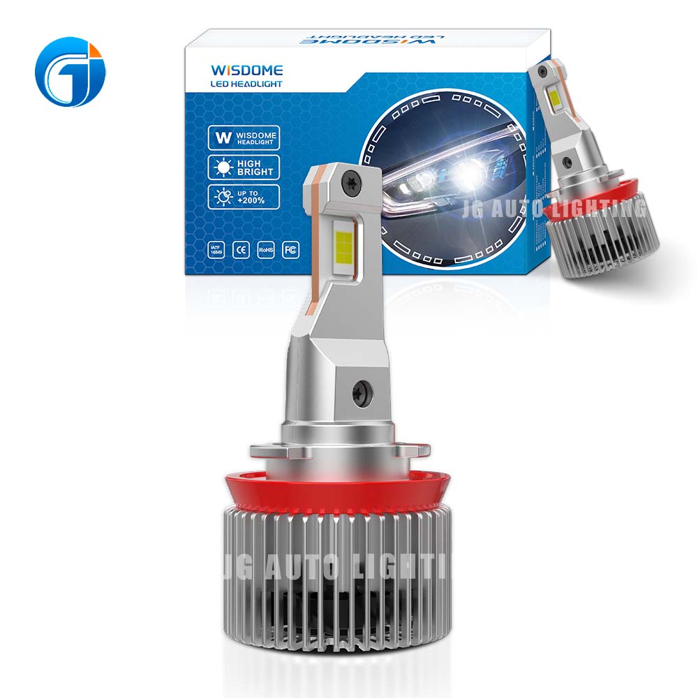 JG High Power LED Mini Size Led Bulb WS45 Canbus Error Free Car Headlight Bulbs H7 H11 H4 9006 9005 9012 Led Headlights Bulb