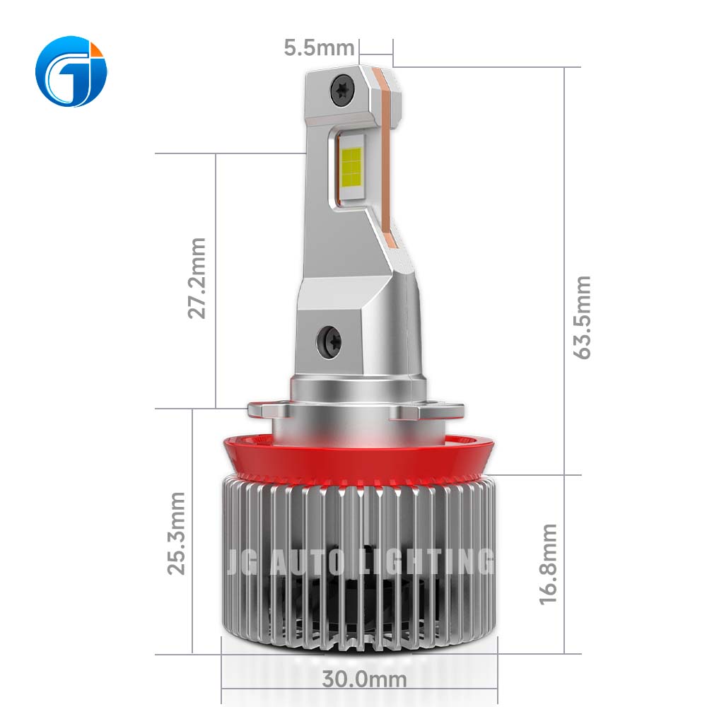 JG High Power LED Mini Size Led Bulb WS45 Canbus Error Free Car Headlight Bulbs H7 H11 H4 9006 9005 9012 Led Headlights Bulb
