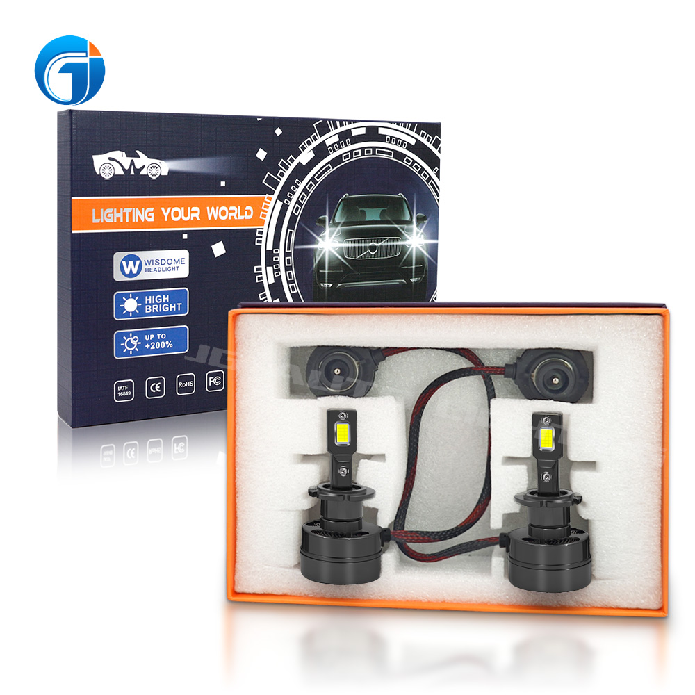 JG D12 Hid Xenon D1S D3S D8S Plug and Play Canbus LED Headlamp Bulb 90W 20000LM Auto D1 D2 D3 D4 D5 D8 Car LED Headlight