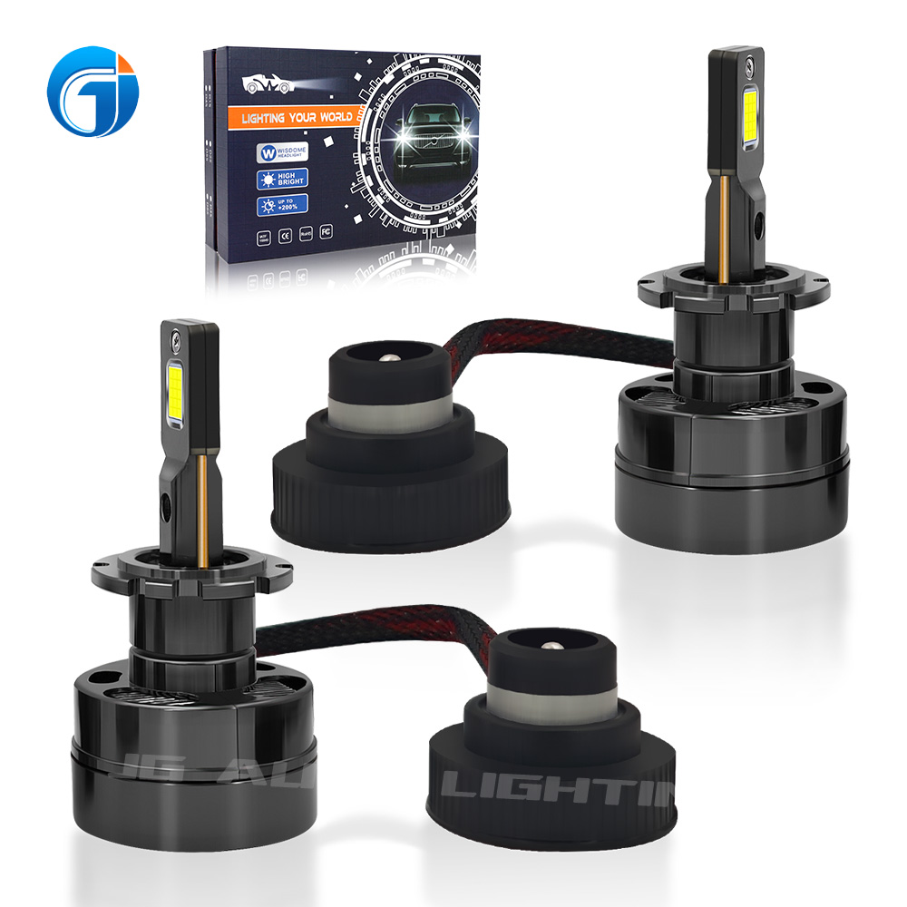 JG D12 Hid Xenon D1S D3S D8S Plug and Play Canbus LED Headlamp Bulb 90W 20000LM Auto D1 D2 D3 D4 D5 D8 Car LED Headlight