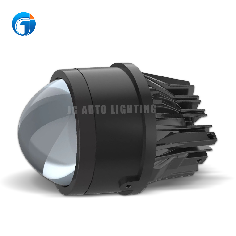High Quality JG LED Headlights Fog Lights 2Inch 2.5Inch 3Inch Bi-LED Lens Dual Fog Light Universal Fog Light Headlights Dual Fog Light