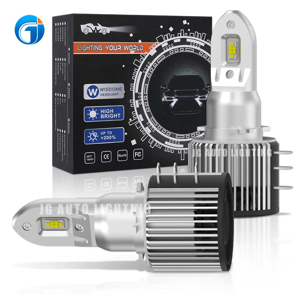 JG 100W 15000lm DRL H15 High Beam Powerful Small Size LED USA Germany Kia VW Cars Super Canbus H7 H11