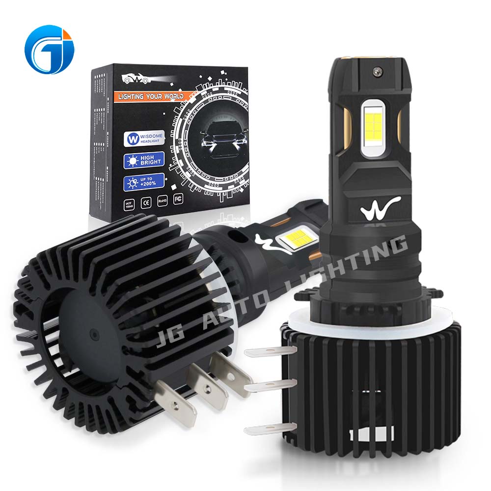 JG led headlight H15 Bulbs DRL 60W 6000LM 6000K Canbus Day Driving Running Light Auto Lamp for VW Audi BMW