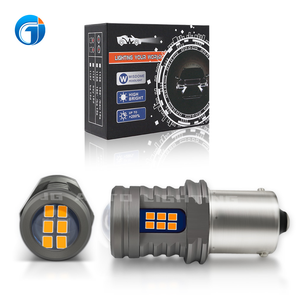 JG High power 27w T20 7443 led turning light bulb error free canbus car led turning light bulb no need external resistor