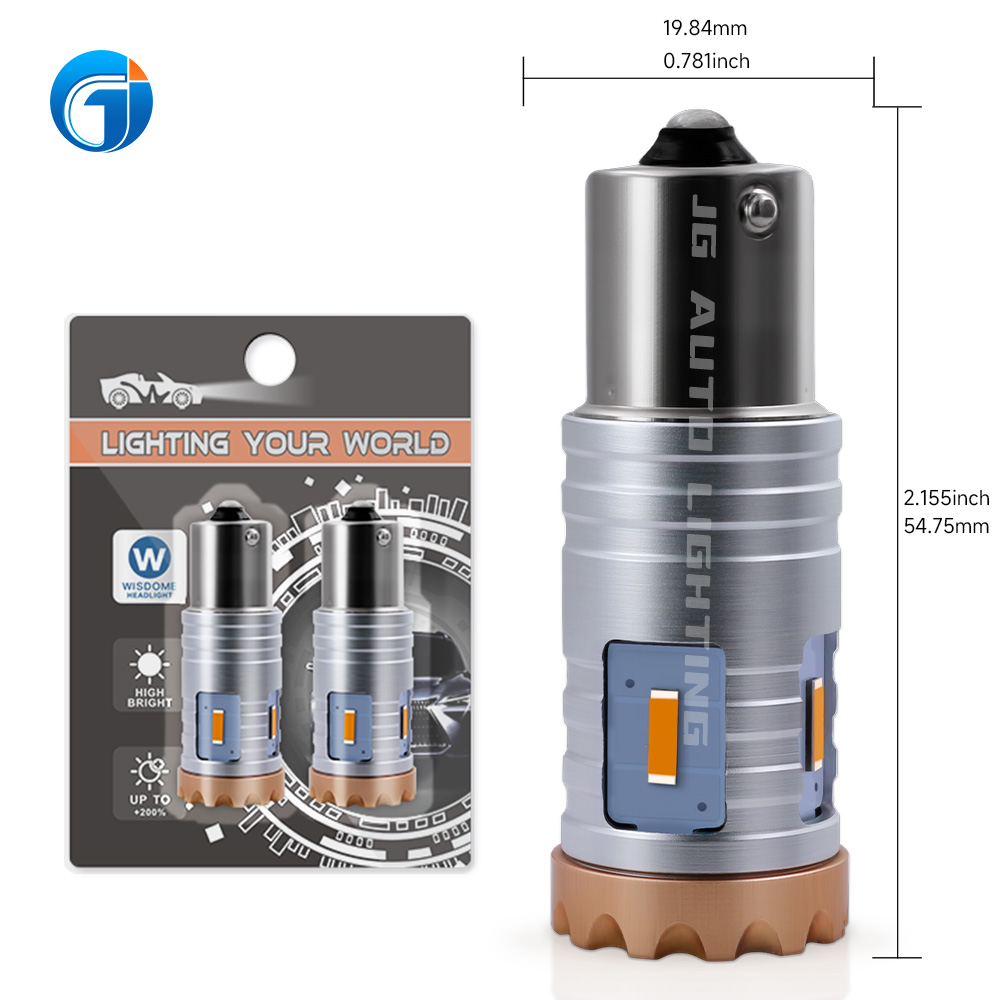 JG 1156 Ba15S P21W 1157 P21/5W Bay15D T20 Led 7443 7440 Car Turn Signal Bulbs Auto Reverse Brake 1860 4SMD 12V Car Led Light