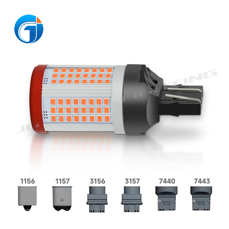 JG Factory OEM ODM 3156 1157 3157 1156 7440 T25 LED Bulbs for Brake Lights Backup Reverse Lights Reverse Tail Lights