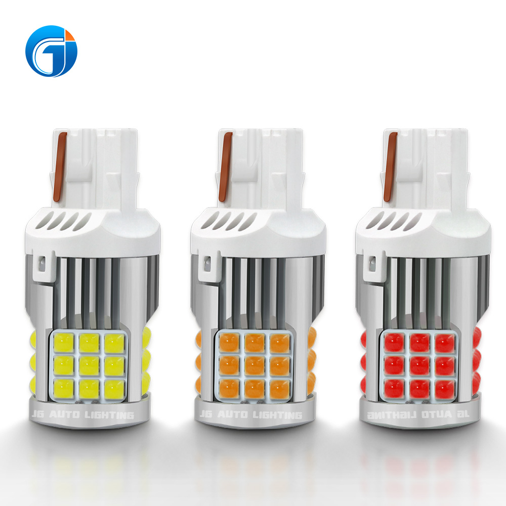 JG 3030 Customized Powerful 1156 T20 PY21W 7440 Canbus signal Lamp No Error No Hyper Flash Turn signal Lamp Amber