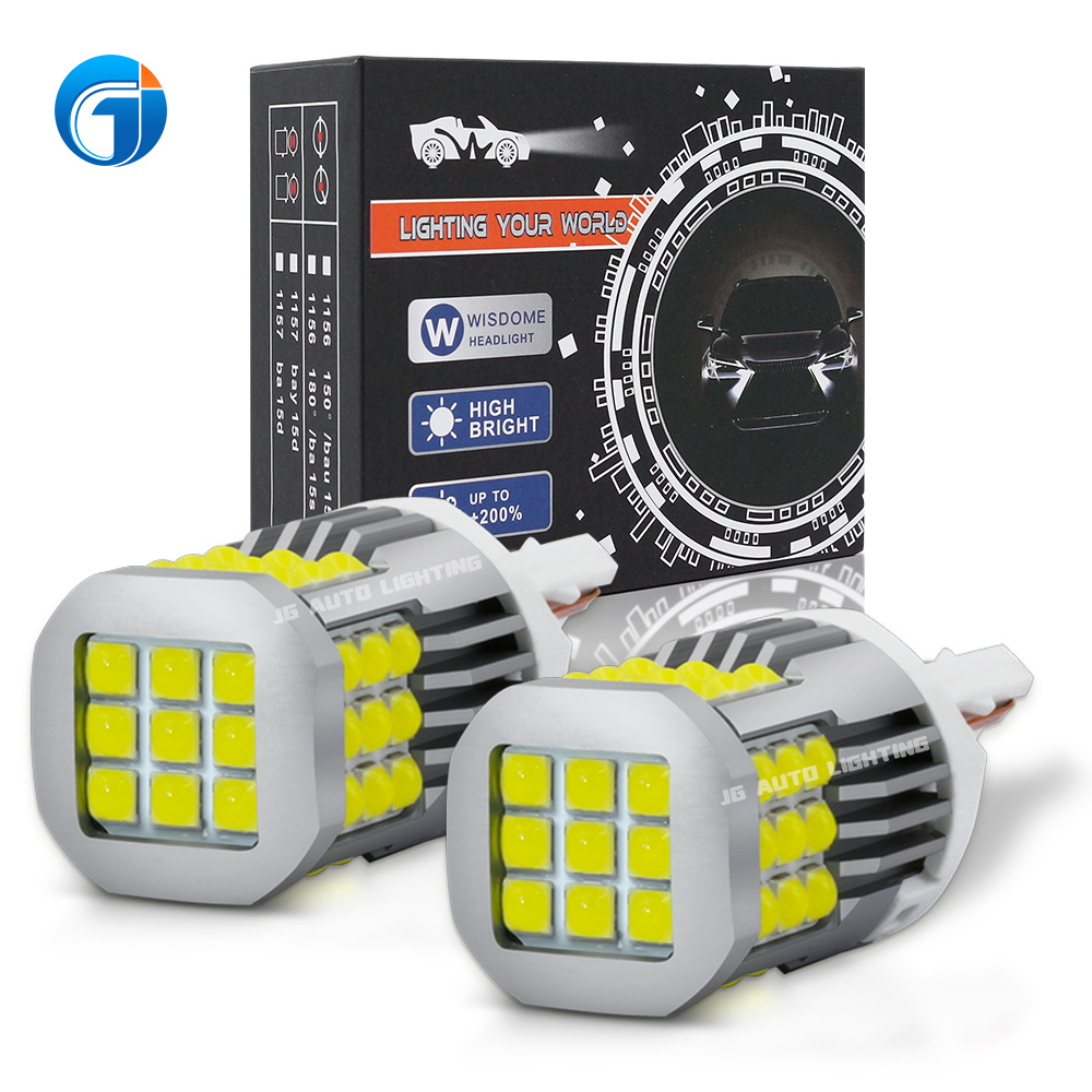 JG 3030 Customized Powerful 1156 T20 PY21W 7440 Canbus signal Lamp No Error No Hyper Flash Turn signal Lamp Amber