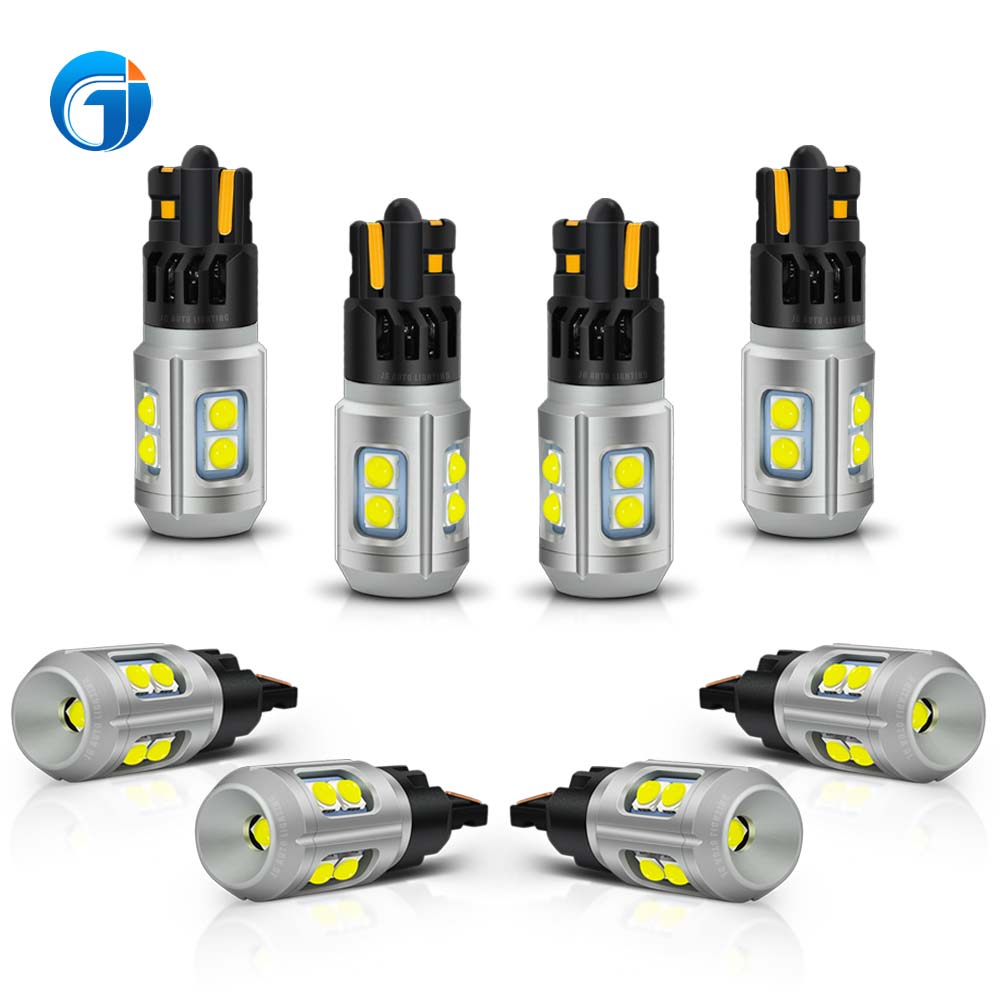 Super Bright 12V 24V T10 9SMD LED Reading Lights for Interior/Dome/Side/Parking Lighting