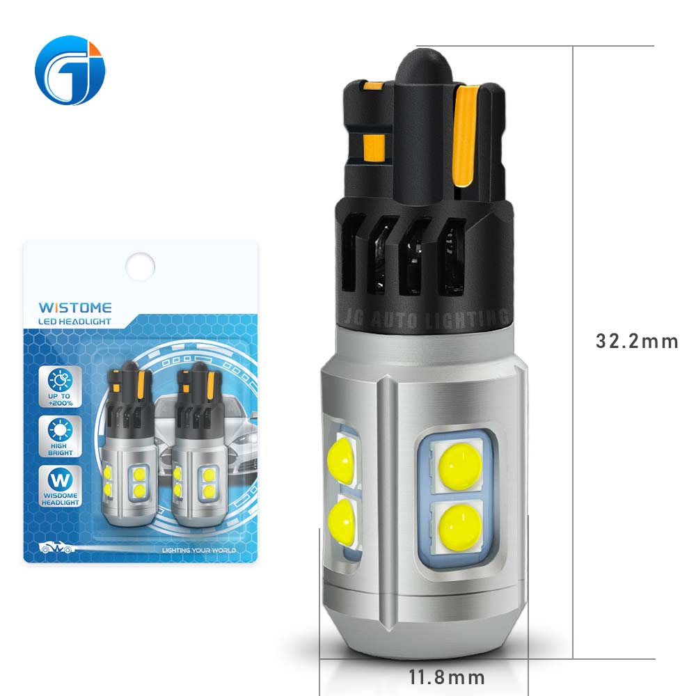 Super Bright 12V 24V T10 9SMD LED Reading Lights for Interior/Dome/Side/Parking Lighting