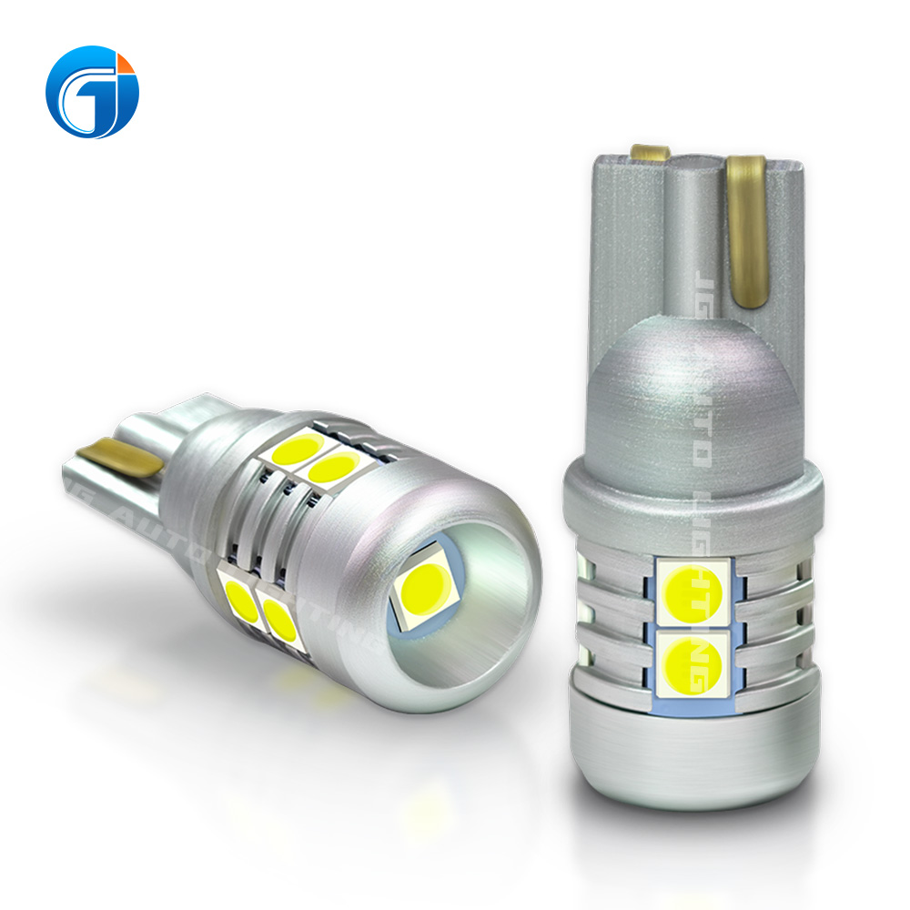 JG T10 9SMD 310lm Car LED Bulbs 12V 24V DC Marker Light Bulbs Reading Lamp Auto Lighting System