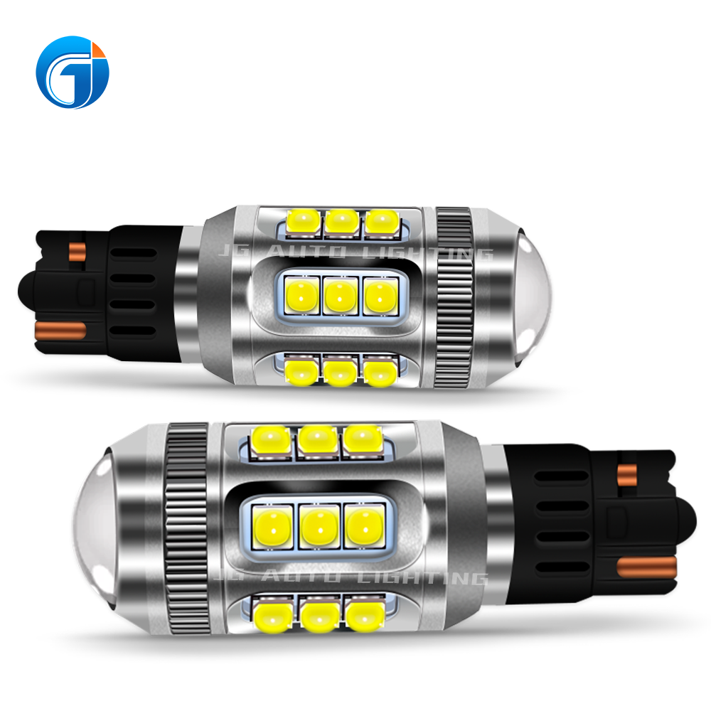 JG Super Bright T15 W16W 16SMD Led Bulbs 12V 24V Car Reverse Tail Light T15 Led Canbus No Error
