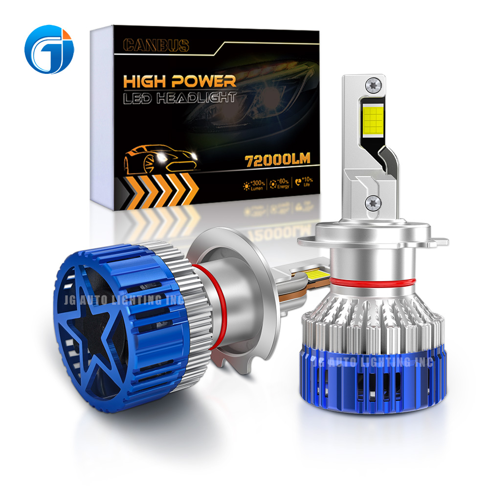 JG Canbus 40000lm 140W Car Led 12V Dual Copper Tubes 9005 9006 Led Headlight Bulb Auto H11 H7 H4 Car Led Headlight H7