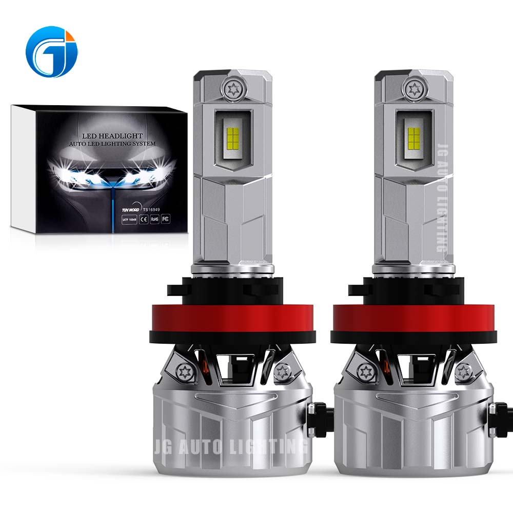 JG A8 Led Headlight Wistome H7 High Power 110W 7035 Chip Car Led 6000k Canbus H11 9005 H4 Auto Led Headlight Bulb