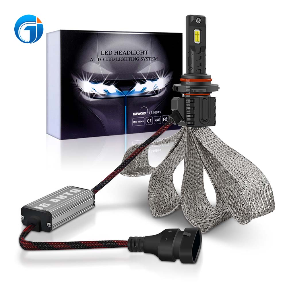 JG 110W High Power Fanless Led 16C 10000LM 9006 9005 Copper Strip Series Led Headlight H4 H11 H7 Car Bulb 3570 CSP Chip Led Bulb