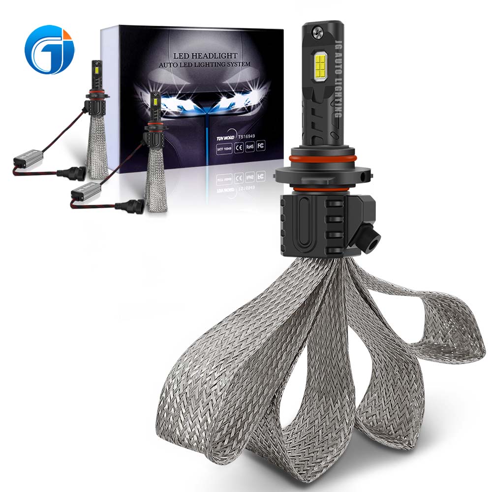 JG 110W High Power Fanless Led 16C 10000LM 9006 9005 Copper Strip Series Led Headlight H4 H11 H7 Car Bulb 3570 CSP Chip Led Bulb