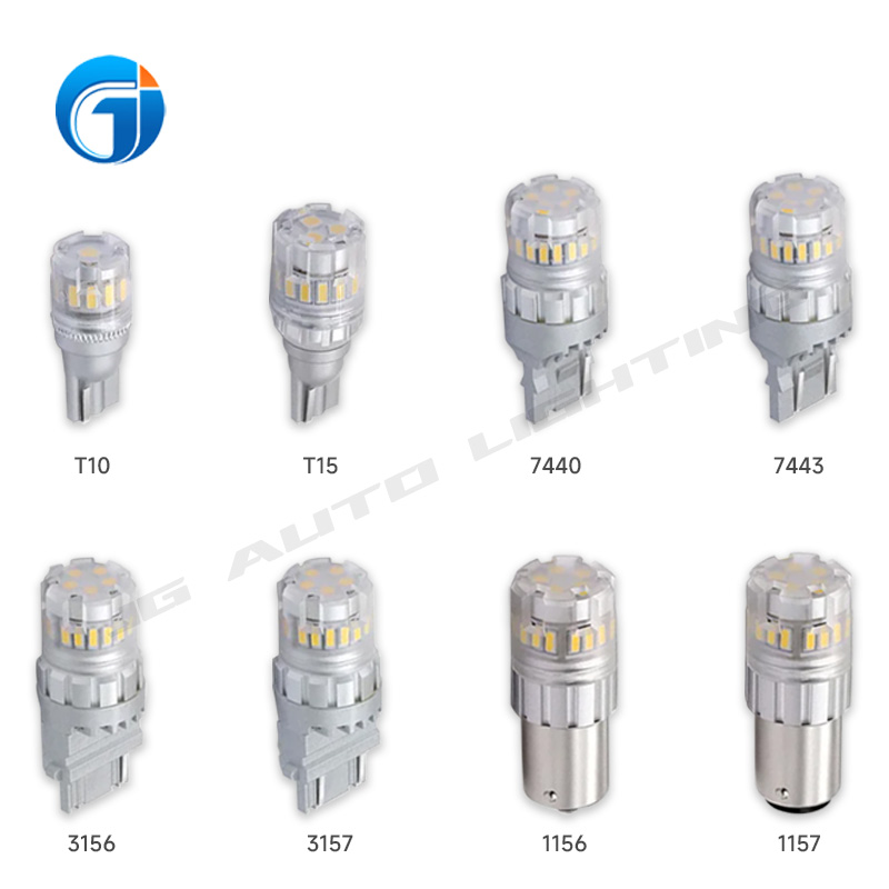 T15 W16W Led Bulb 3030 Chip Super Bright Canbus Car Reverse Lights Tail Brake Lamp No Error Auto Turn Signal Light
